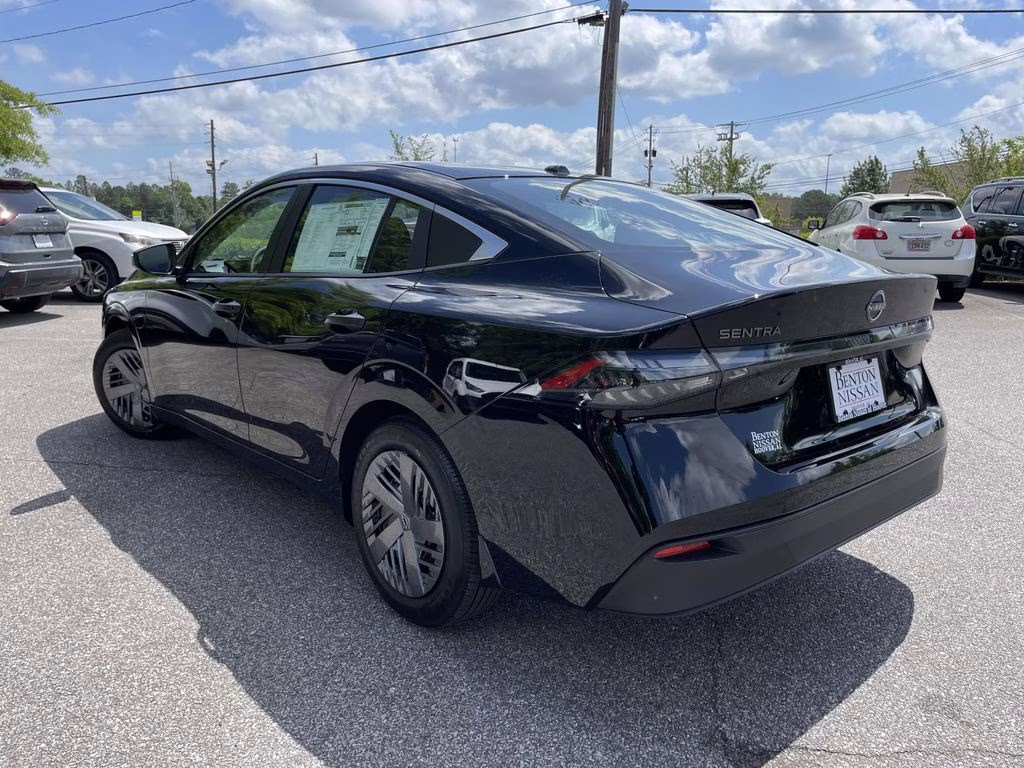 2026 Super Black Nissan Sentra S FWD Sedan