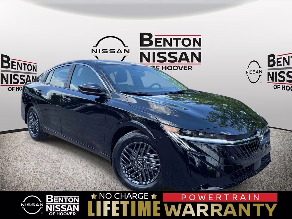 2026 Super Black Nissan Sentra SV FWD Sedan