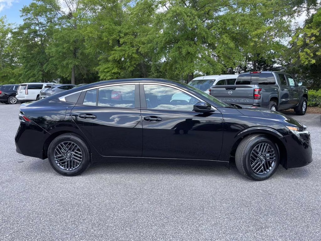 2026 Super Black Nissan Sentra SV FWD Sedan