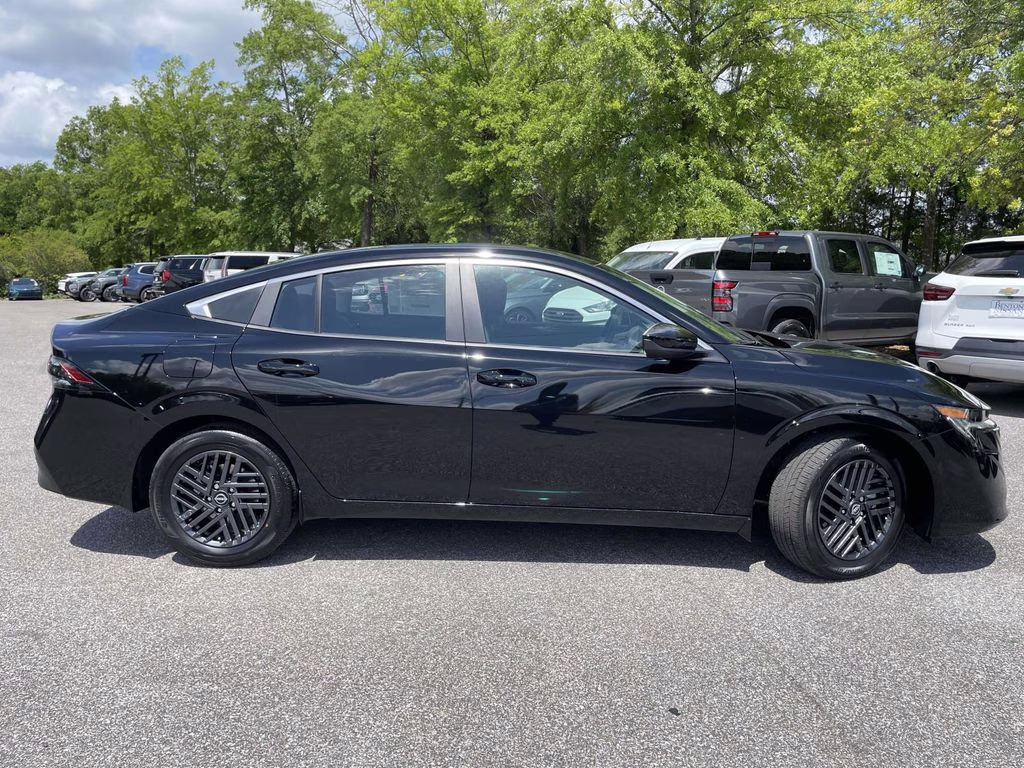 2026 Super Black Nissan Sentra SV FWD Sedan