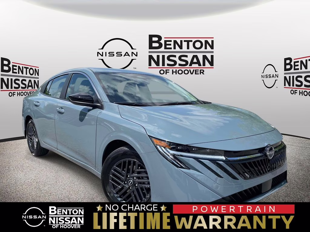 2026 Atlantic Gray Metallic Nissan Sentra SV FWD Sedan
