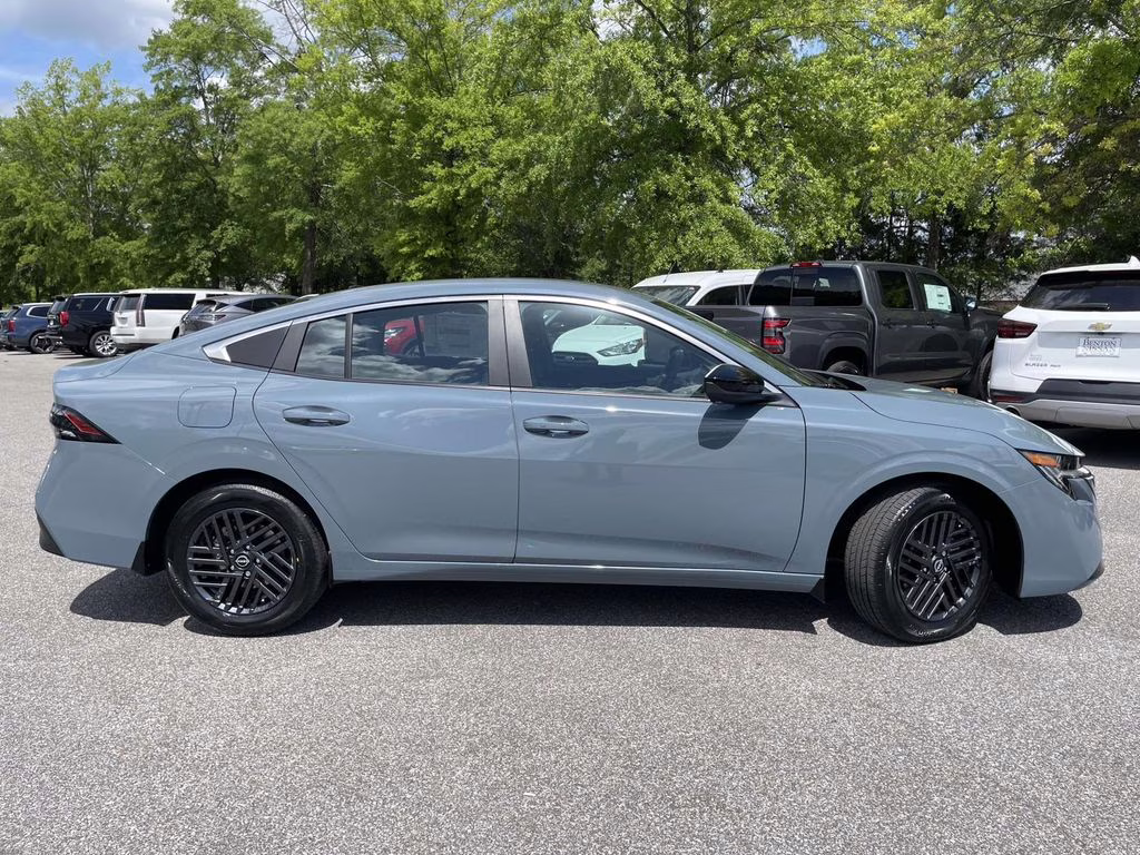 2026 Atlantic Gray Metallic Nissan Sentra SV FWD Sedan