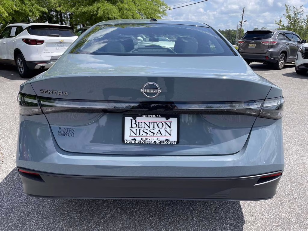 2026 Atlantic Gray Metallic Nissan Sentra SV FWD Sedan