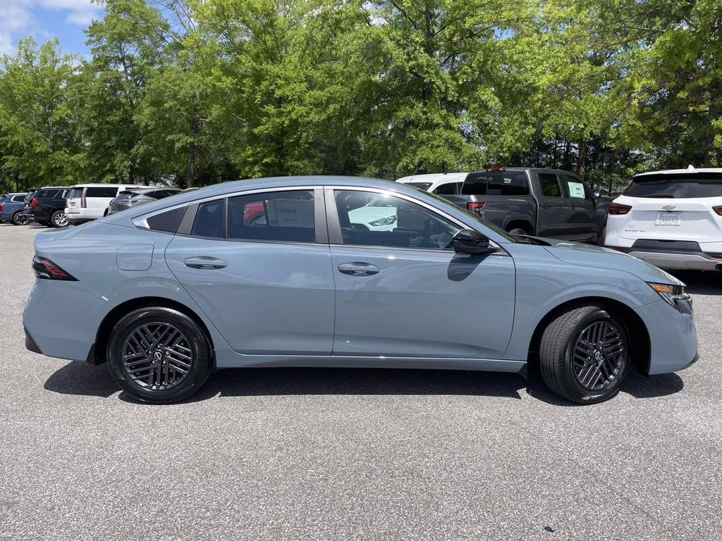 2026 Atlantic Gray Metallic Nissan Sentra SV FWD Sedan