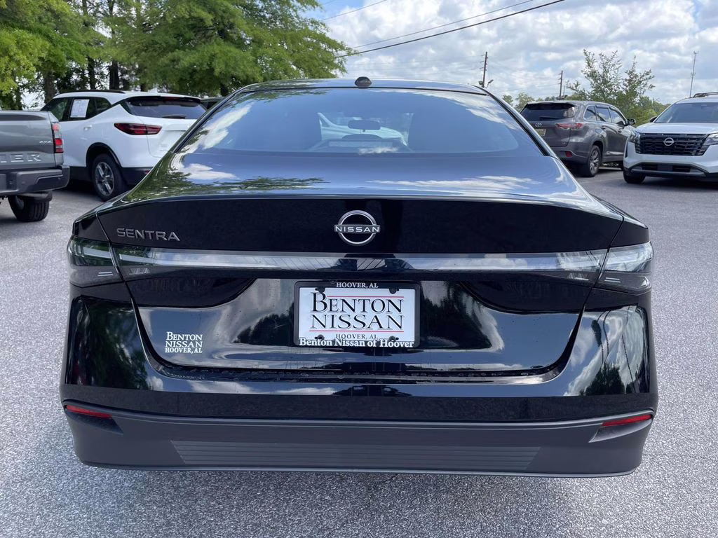 2026 Super Black Nissan Sentra SV FWD Sedan