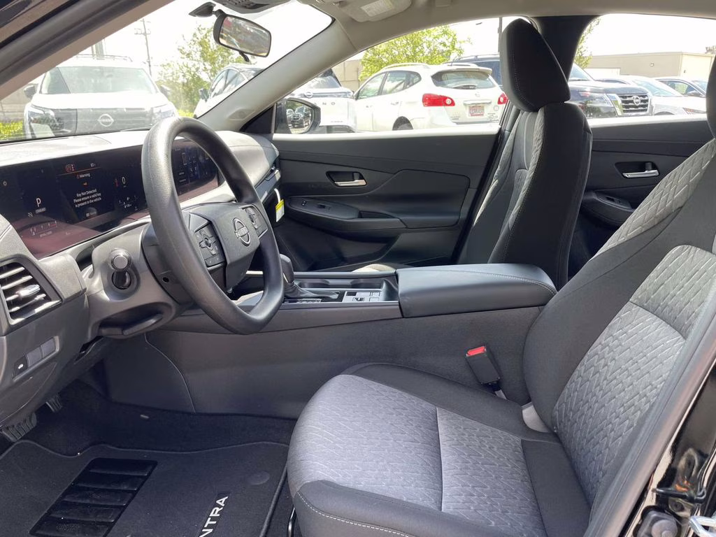 2026 Super Black Nissan Sentra SV FWD Sedan