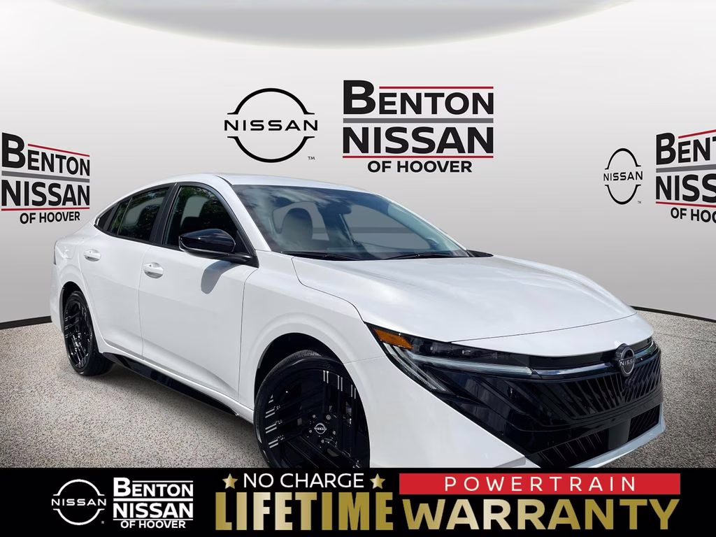 2026 Aspen White Tricoat Nissan Sentra SR FWD Sedan