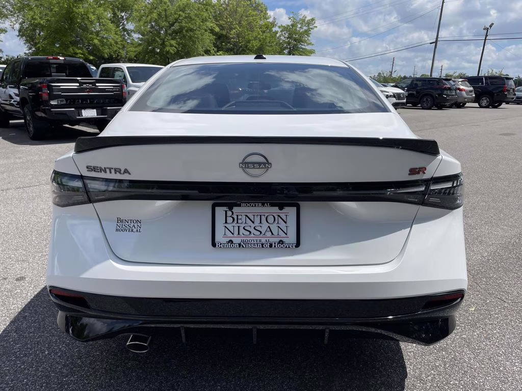 2026 Aspen White Tricoat Nissan Sentra SR FWD Sedan