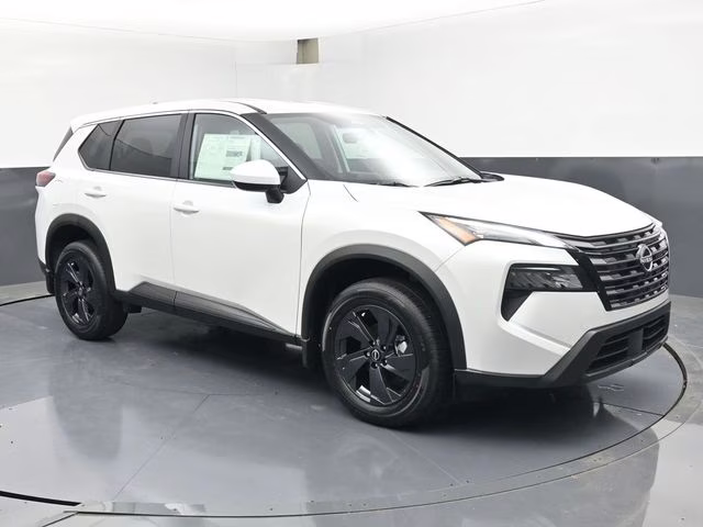 2026 Everest White Pearl Tricoat Nissan Rogue SV FWD SUV