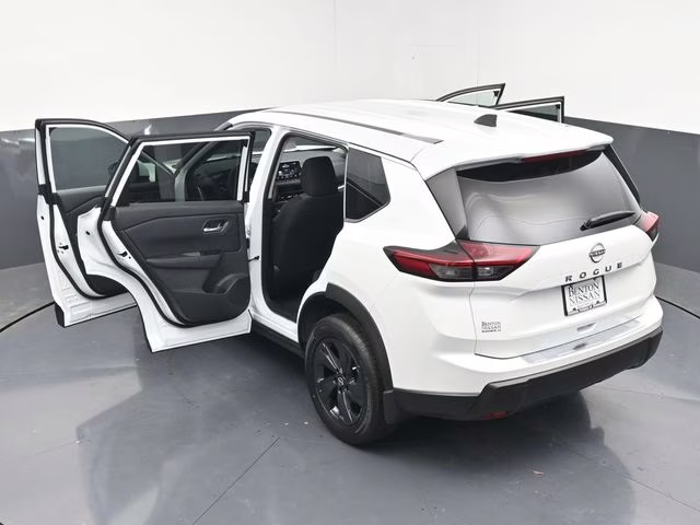 2026 Everest White Pearl Tricoat Nissan Rogue SV FWD SUV