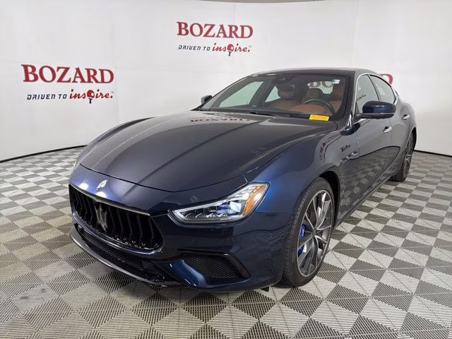 2023 Blu Nobile Tri-Coat Maserati Ghibli Modena Q4 AWD Sedan