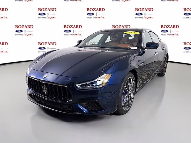 2023 Blu Nobile Tri-Coat Maserati Ghibli Modena Q4 AWD Sedan