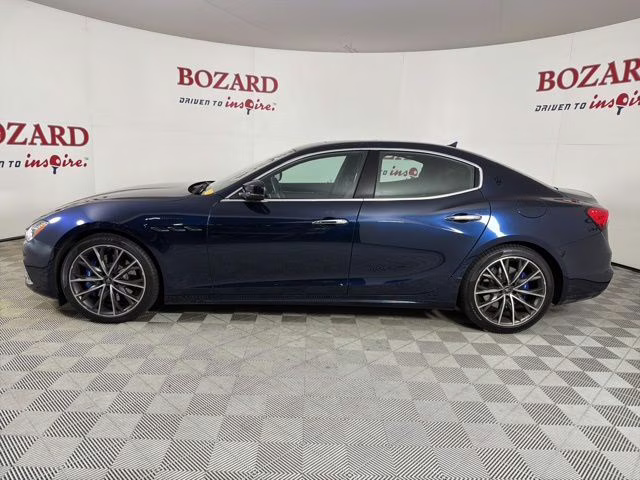 2023 Blu Nobile Tri-Coat Maserati Ghibli Modena Q4 AWD Sedan