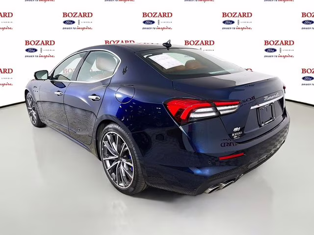 2023 Blu Nobile Tri-Coat Maserati Ghibli Modena Q4 AWD Sedan