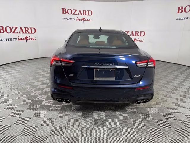 2023 Blu Nobile Tri-Coat Maserati Ghibli Modena Q4 AWD Sedan