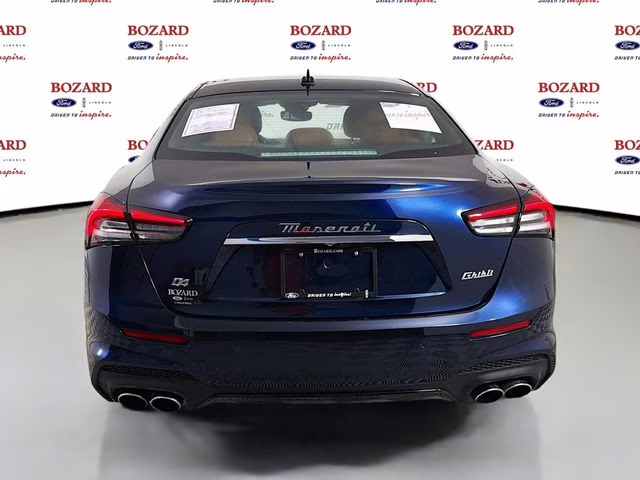 2023 Blu Nobile Tri-Coat Maserati Ghibli Modena Q4 AWD Sedan