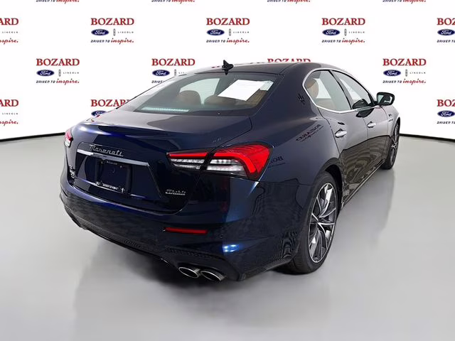 2023 Blu Nobile Tri-Coat Maserati Ghibli Modena Q4 AWD Sedan
