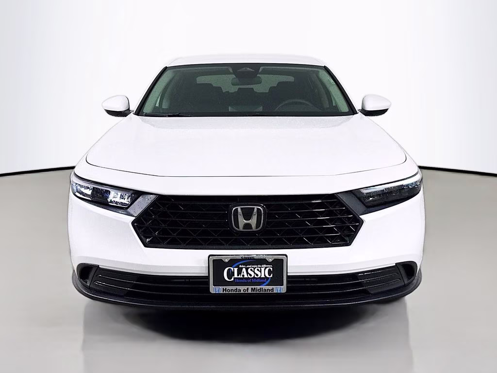 2026 Platinum White Pearl Honda Accord LX FWD Sedan