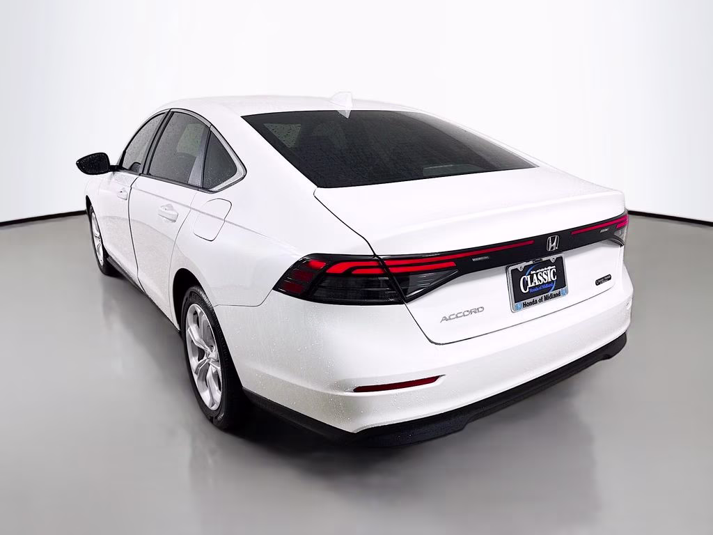 2026 Platinum White Pearl Honda Accord LX FWD Sedan