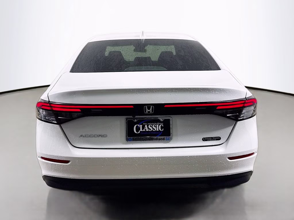 2026 Platinum White Pearl Honda Accord LX FWD Sedan