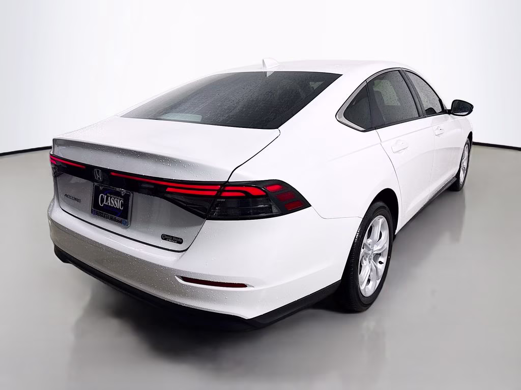 2026 Platinum White Pearl Honda Accord LX FWD Sedan