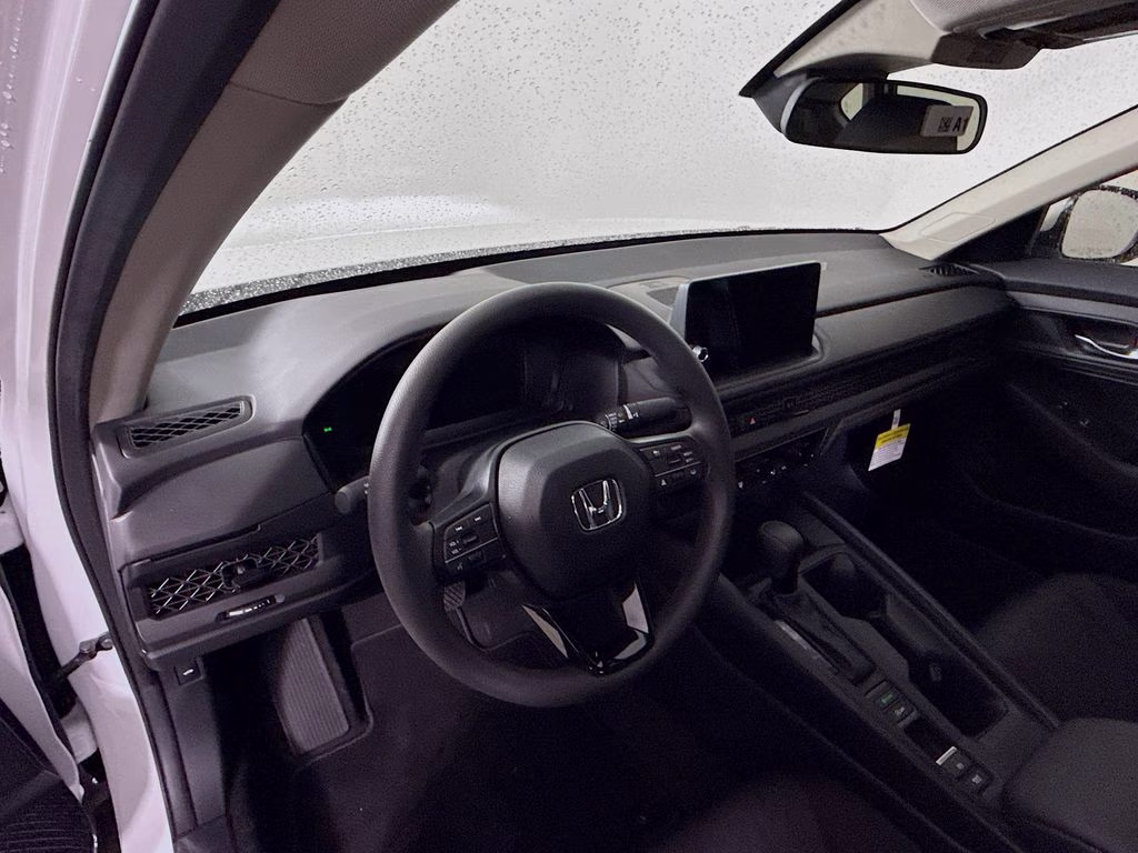 2026 Platinum White Pearl Honda Accord LX FWD Sedan