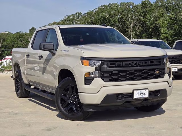 2026 White Sands Chevrolet Silverado 1500 Custom RWD Truck