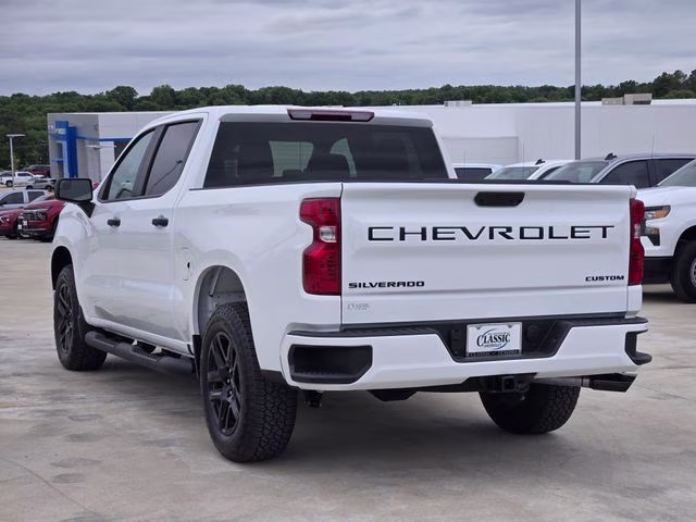2026 Summit White Chevrolet Silverado 1500 Custom RWD Truck
