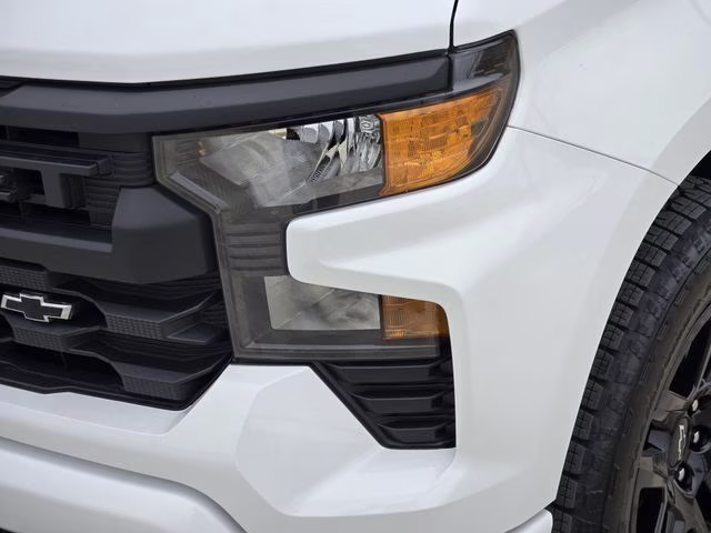 2026 Summit White Chevrolet Silverado 1500 Custom RWD Truck