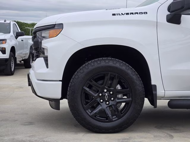 2026 Summit White Chevrolet Silverado 1500 Custom RWD Truck