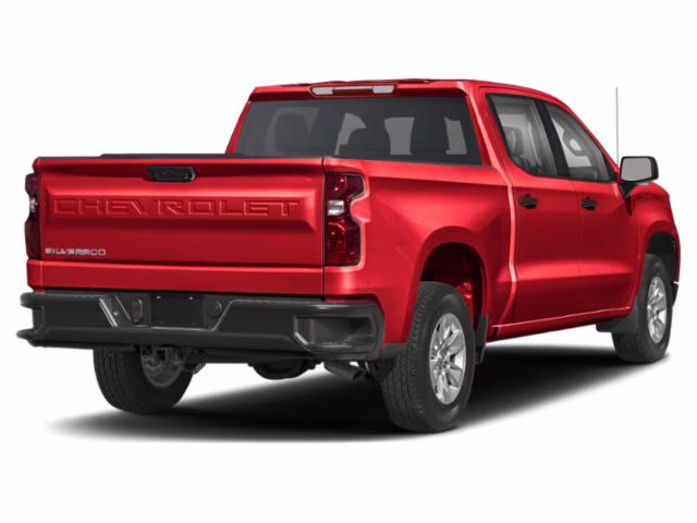 2026 Red Hot Chevrolet Silverado 1500 Custom RWD Truck