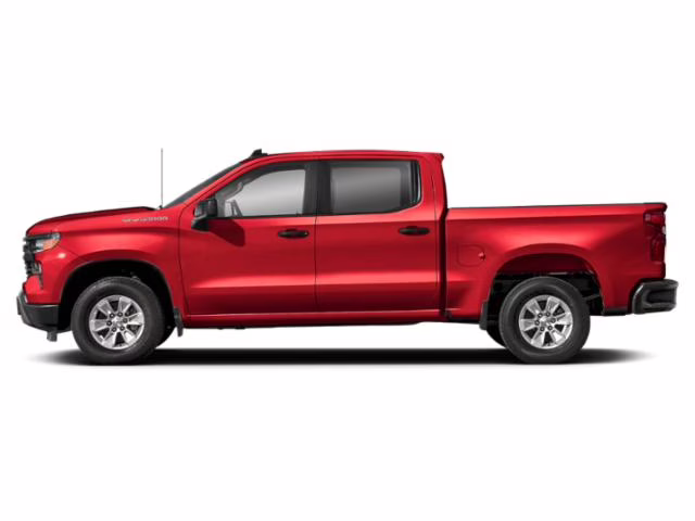 2026 Red Hot Chevrolet Silverado 1500 Custom RWD Truck