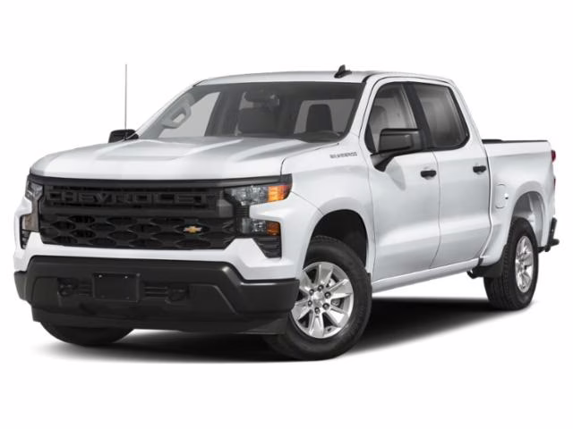 2026 Summit White Chevrolet Silverado 1500 Custom 4X4 Truck