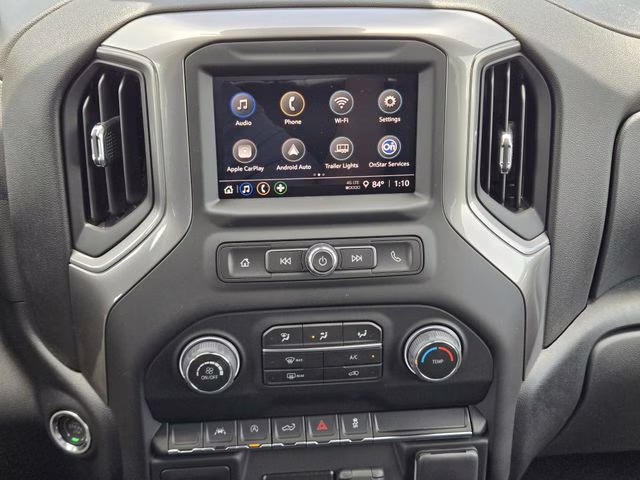 2026 Summit White Chevrolet Silverado 1500 Custom 4X4 Truck