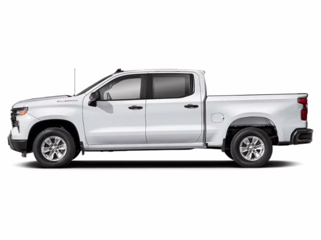 2026 Summit White Chevrolet Silverado 1500 Custom 4X4 Truck