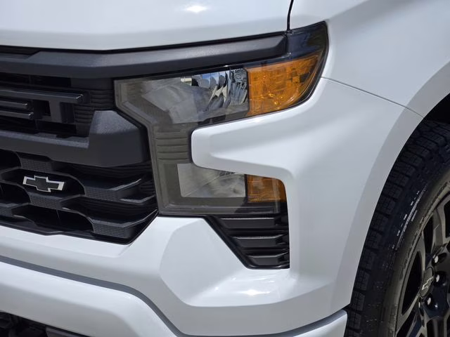 2026 Summit White Chevrolet Silverado 1500 Custom 4X4 Truck