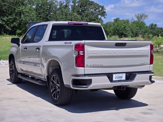 2026 White Sands Chevrolet Silverado 1500 Custom 4X4 Truck