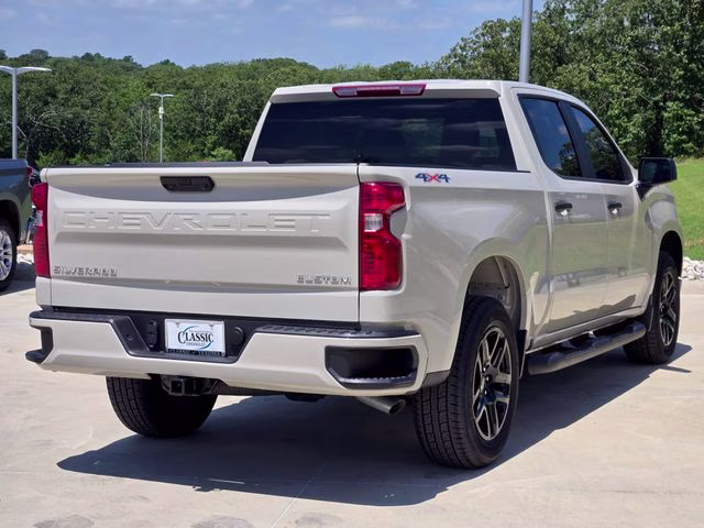 2026 White Sands Chevrolet Silverado 1500 Custom 4X4 Truck