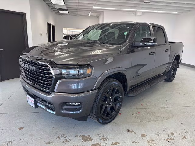2026 Granite Crystal Metallic Clearcoat Ram 1500 Laramie 4X4 Truck