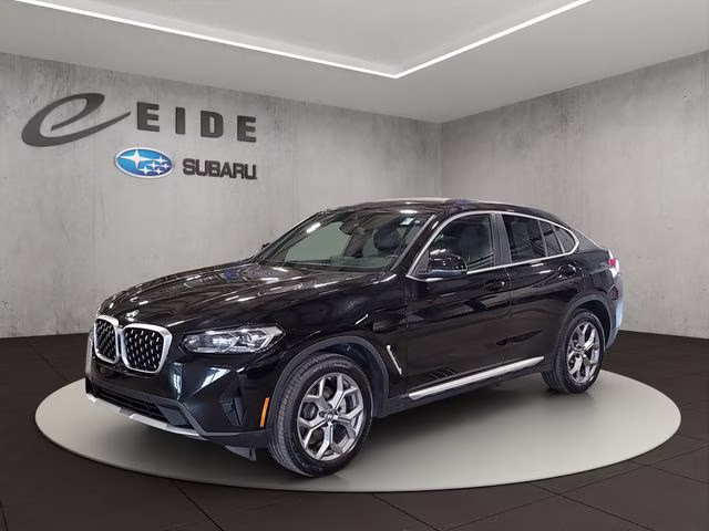 2025 Jet Black BMW X4 xDrive30i AWD SUV