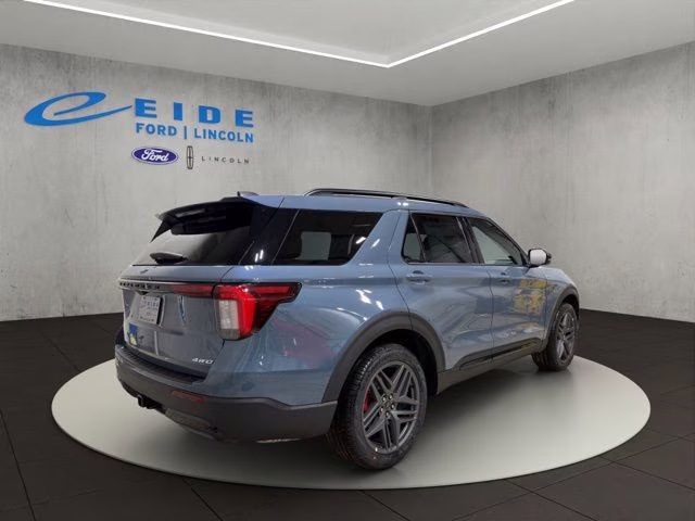 2026 Vapor Blue Ford Explorer ST-Line 4X4 SUV