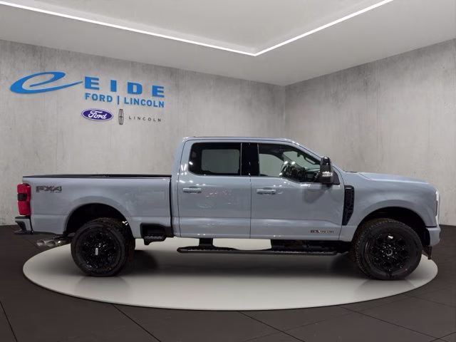 2026 Glacier Gray Met Tri-Coat Ford Super Duty F-250 SRW Lariat Black Appearance 4X4 Truck