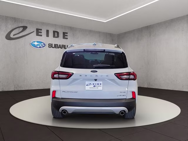 2025 Space Silver Metallic Ford Escape Platinum AWD SUV