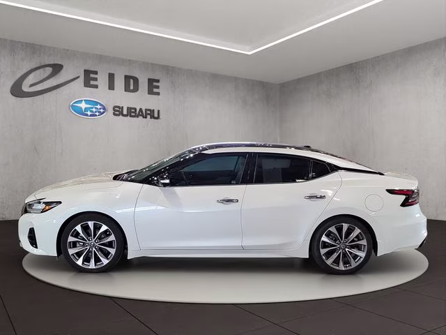 2022 Pearl White Tricoat Nissan Maxima Platinum FWD Sedan