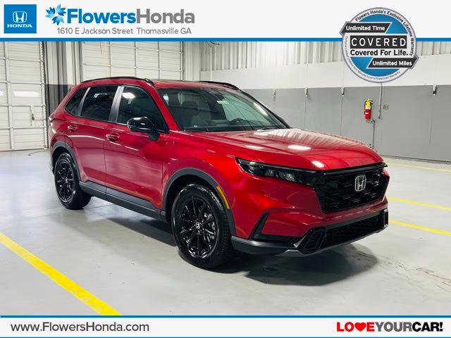 2026 Radiant Red Metallic Honda CR-V Hybrid Sport-L FWD SUV