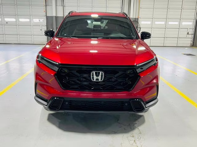 2026 Radiant Red Metallic Honda CR-V Hybrid Sport-L FWD SUV