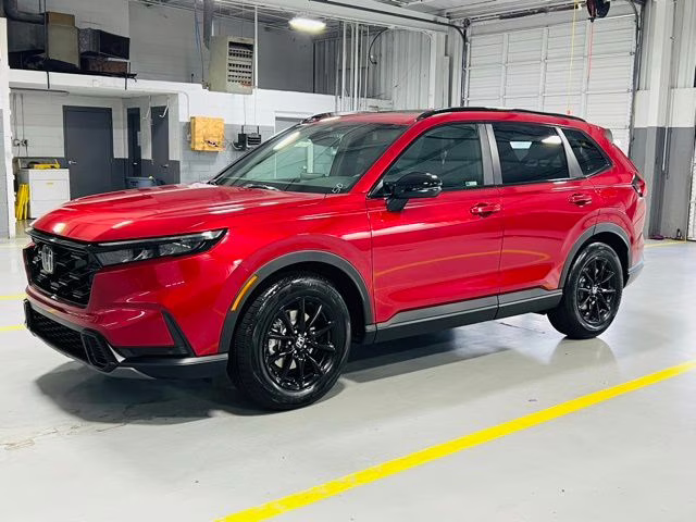 2026 Radiant Red Metallic Honda CR-V Hybrid Sport-L FWD SUV