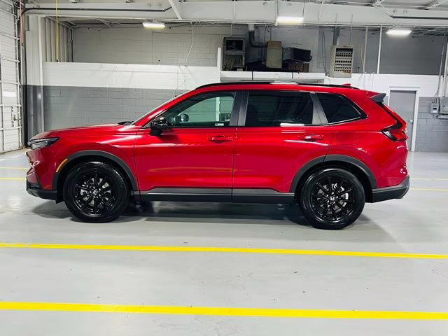 2026 Radiant Red Metallic Honda CR-V Hybrid Sport-L FWD SUV