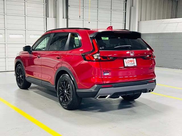 2026 Radiant Red Metallic Honda CR-V Hybrid Sport-L FWD SUV