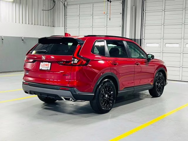 2026 Radiant Red Metallic Honda CR-V Hybrid Sport-L FWD SUV